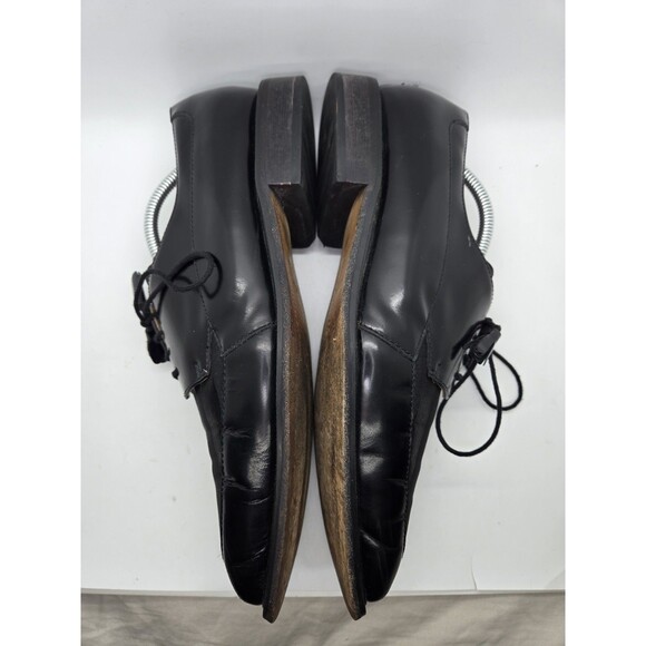 Giorgio Brutini Private Collection Tassle Loafers Men\'s 11.5 Black Dress Shoes